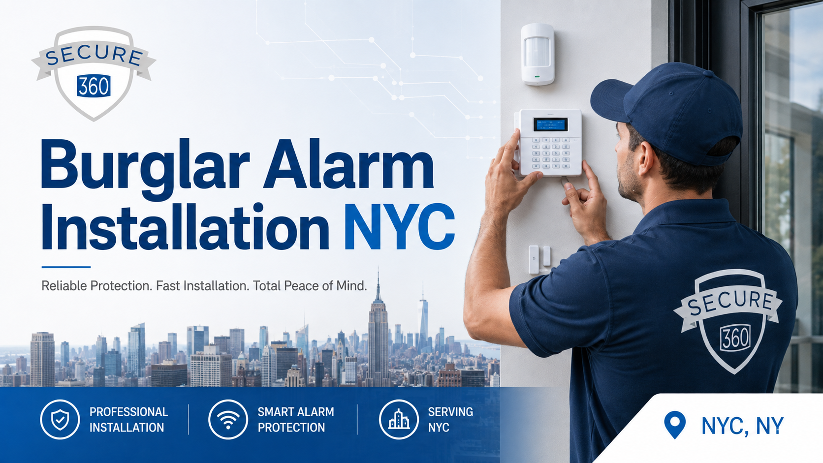 Burglar Alarm Installation NYC